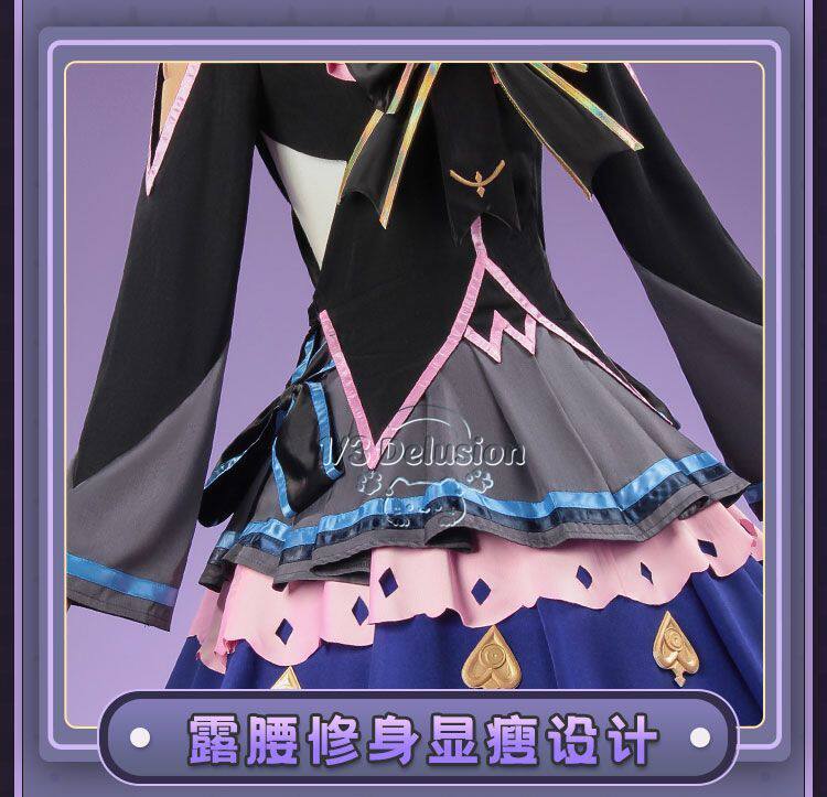 Anime Cosplay Ladies - Arcaea Tairitsu Initial Conflict Lolita Strój