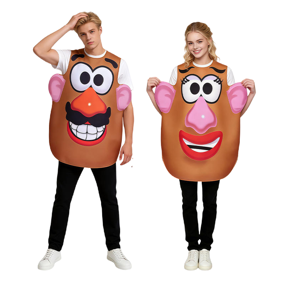 Kostiumy „Potato Head” dla pan – Anime Cosplay Couple recenzja i cena