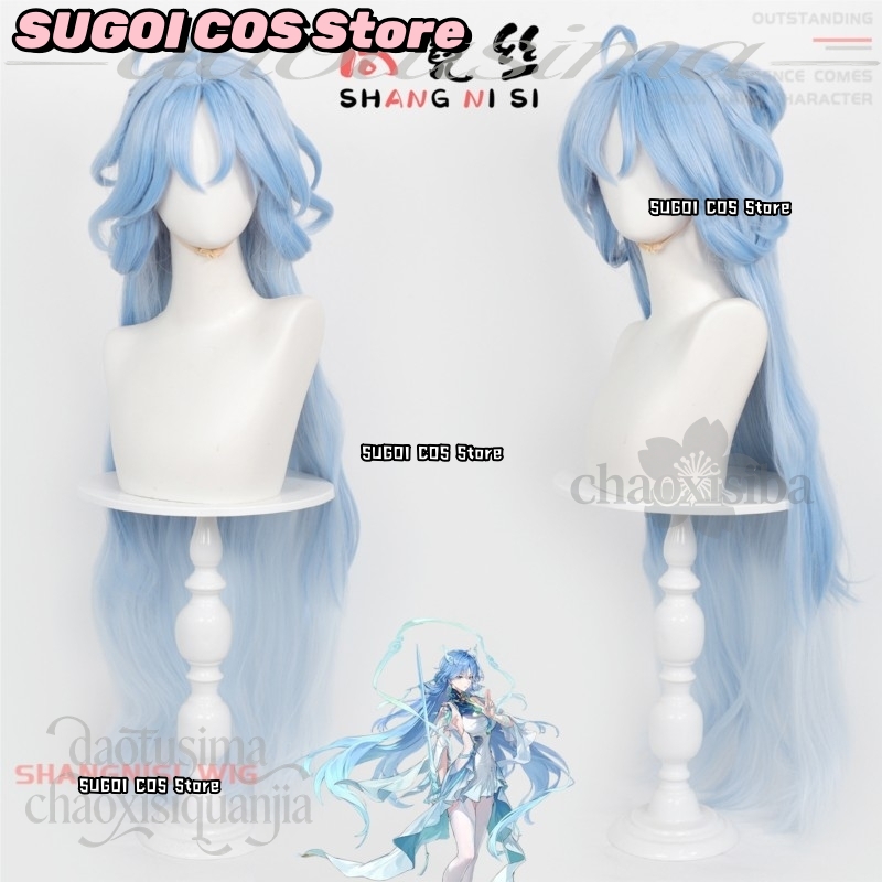 C921 Anime Gra Wuthering Waves – Anime Cosplay Blue Hair recenzja i cena