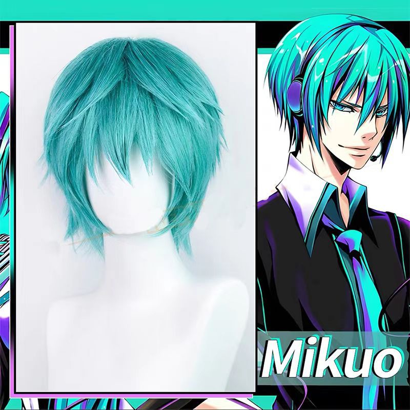 Peruka Cosplay Mikuo Anime Mik – Anime Cosplay Blue Hair recenzja i cena