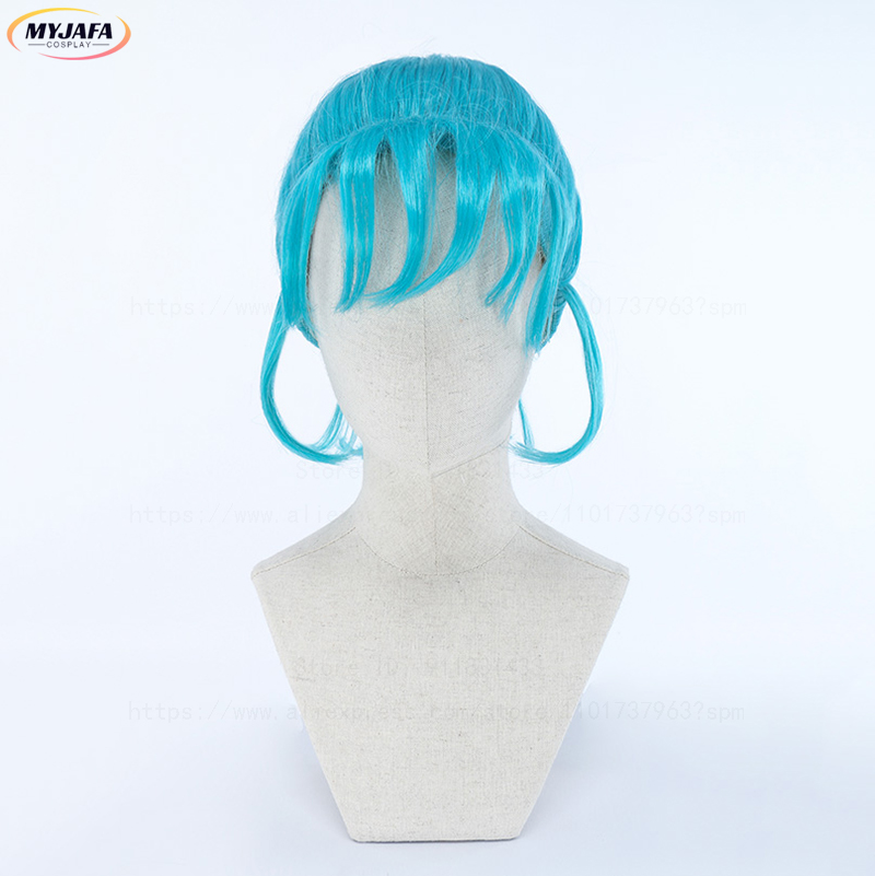Peruka Cosplay Bulma Buruma Ni – Anime Cosplay Blue Hair recenzja i cena