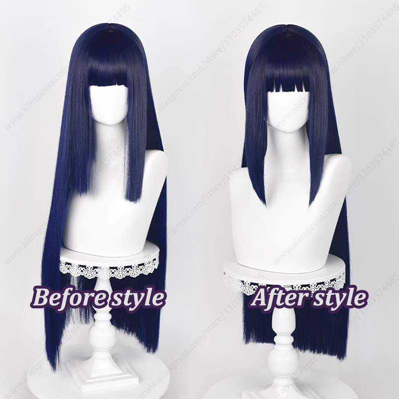 Peruka do cosplayu Hinata Hyug – Anime Cosplay Blue Hair recenzja i cena