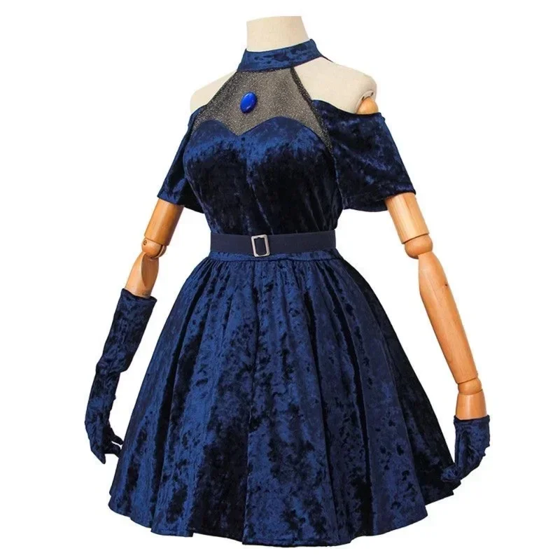 Kostium cosplay Mizi z 2026 ro – Anime Cosplay Blue Hair recenzja i cena